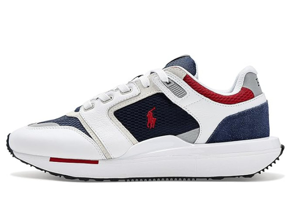 Polo Ralph Lauren Train 89 V2 Suede-Paneled Sneakers Polo Ralph Lauren Train 89 V2 Suede-Paneled Sneakers