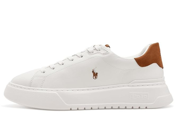 Polo Ralph Lauren RLite Court Tumbled Leather Sneakers