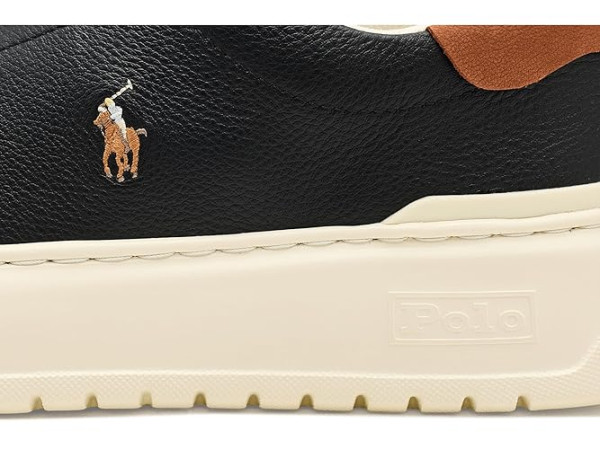 Polo Ralph Lauren RLite Court Tumbled Leather Sneakers