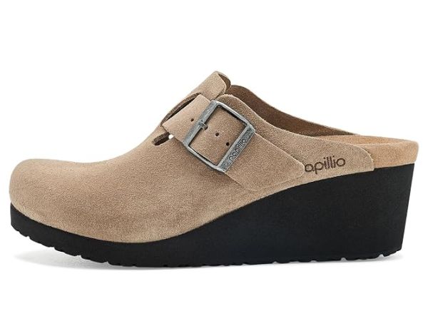 Birkenstock Fanny Wedge Clog - Suede Birkenstock Fanny Wedge Clog - Suede
