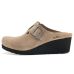 Birkenstock Fanny Wedge Clog - Suede Birkenstock Fanny Wedge Clog - Suede