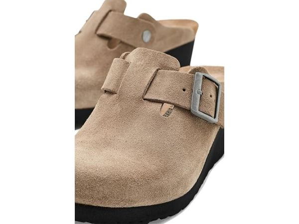 Birkenstock Fanny Wedge Clog - Suede Birkenstock Fanny Wedge Clog - Suede