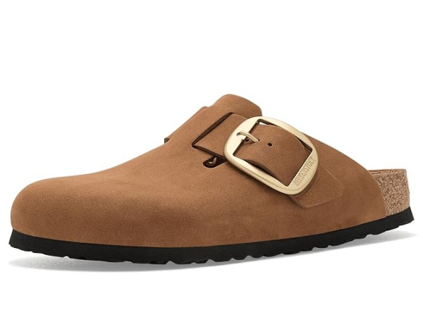 Birkenstock Boston Big Buckle Tonal Clog - Nubuck Leather