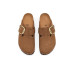 Birkenstock Boston Big Buckle Tonal Clog - Nubuck Leather