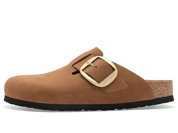 Birkenstock Boston Big Buckle Tonal Clog - Nubuck Leather