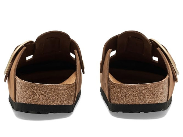 Birkenstock Boston Big Buckle Tonal Clog - Nubuck Leather