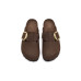 Birkenstock Boston Big Buckle Tonal Clog - Nubuck Leather Birkenstock Boston Big Buckle Tonal Clog - Nubuck Leather