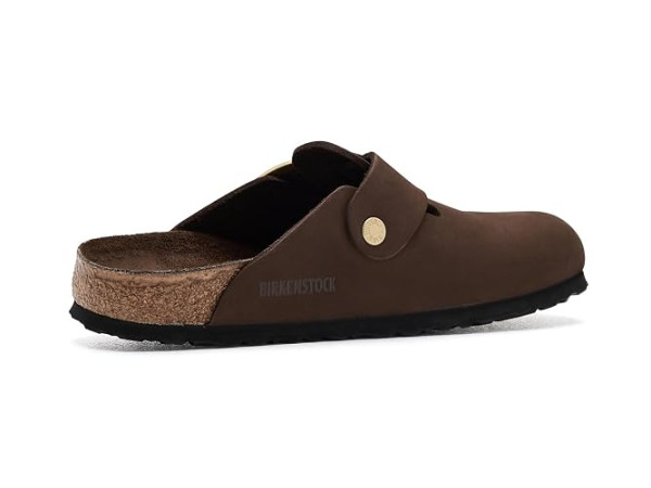Birkenstock Boston Big Buckle Tonal Clog - Nubuck Leather Birkenstock Boston Big Buckle Tonal Clog - Nubuck Leather
