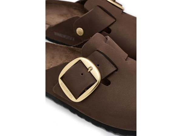 Birkenstock Boston Big Buckle Tonal Clog - Nubuck Leather Birkenstock Boston Big Buckle Tonal Clog - Nubuck Leather