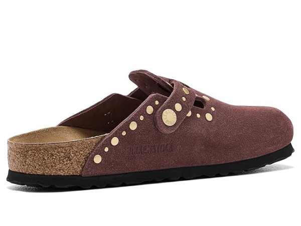 Birkenstock Boston Clog Rivets - Suede