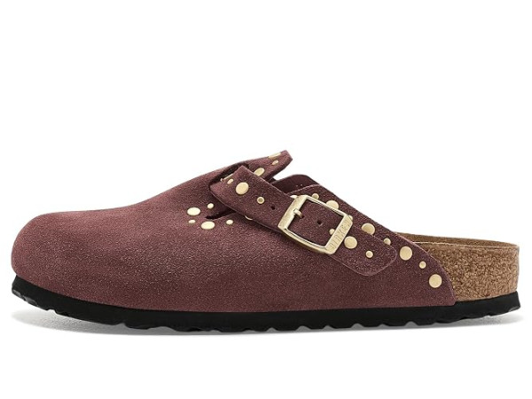 Birkenstock Boston Clog Rivets - Suede