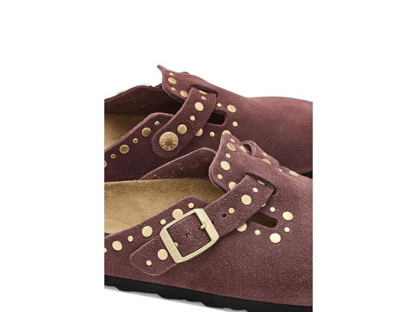 Birkenstock Boston Clog Rivets - Suede