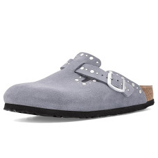 Birkenstock Boston Clog Rivets - Suede Birkenstock Boston Clog Rivets - Suede