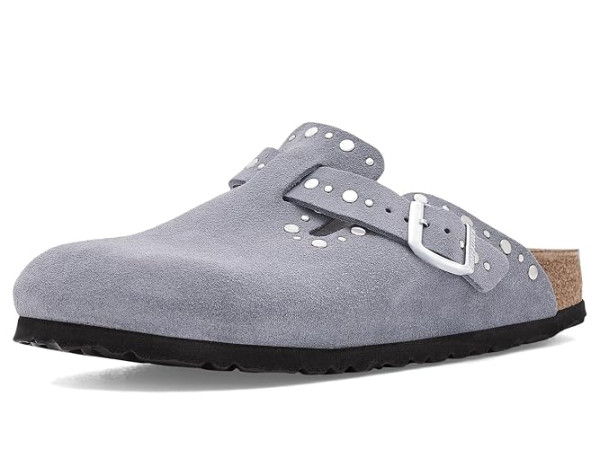 Birkenstock Boston Clog Rivets - Suede Birkenstock Boston Clog Rivets - Suede