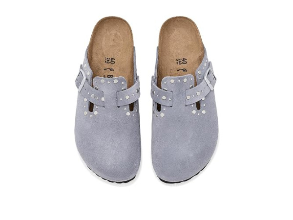Birkenstock Boston Clog Rivets - Suede Birkenstock Boston Clog Rivets - Suede