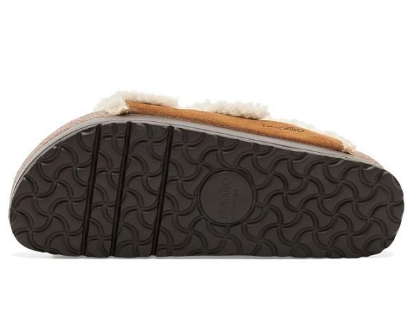 Birkenstock Arizona Platform Flex Shearling - Suede Birkenstock Arizona Platform Flex Shearling - Suede