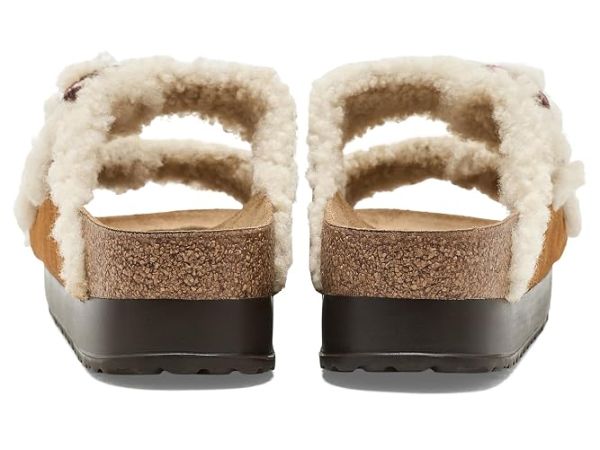 Birkenstock Arizona Platform Flex Shearling - Suede Birkenstock Arizona Platform Flex Shearling - Suede