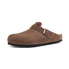 Birkenstock Boston Shearling Clog - Suede Birkenstock Boston Shearling Clog - Suede