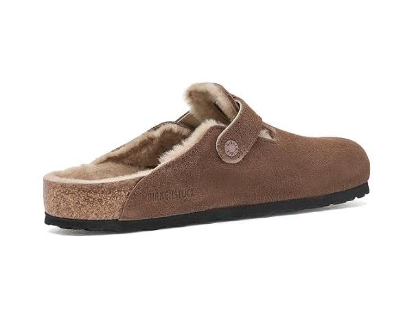 Birkenstock Boston Shearling Clog - Suede Birkenstock Boston Shearling Clog - Suede