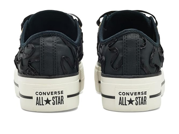 Converse Chuck Taylor All Star Lift Platform Ribbon Low Top Sneakers Converse Chuck Taylor All Star Lift Platform Ribbon Low Top Sneakers