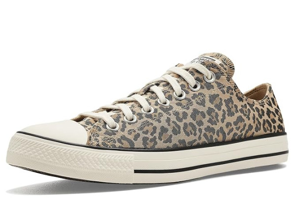 Converse Chuck Taylor All Star Leopard Jacquard Low Top Sneakers Converse Chuck Taylor All Star Leopard Jacquard Low Top Sneakers