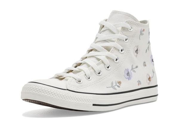 Converse Chuck Taylor All Star Sequin Flowers High-Top Sneakers