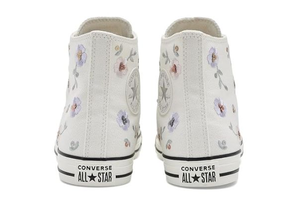 Converse Chuck Taylor All Star Sequin Flowers High-Top Sneakers
