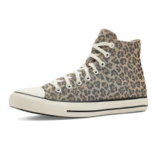 Converse Chuck Taylor All Star Leopard Jacquard High-Top Sneakers Converse Chuck Taylor All Star Leopard Jacquard High-Top Sneakers
