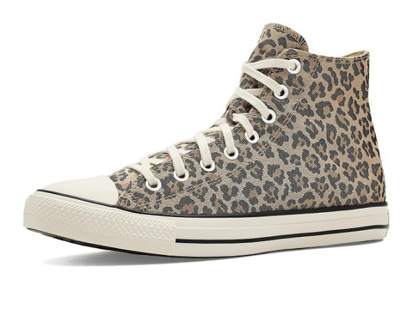 Converse Chuck Taylor All Star Leopard Jacquard High-Top Sneakers Converse Chuck Taylor All Star Leopard Jacquard High-Top Sneakers