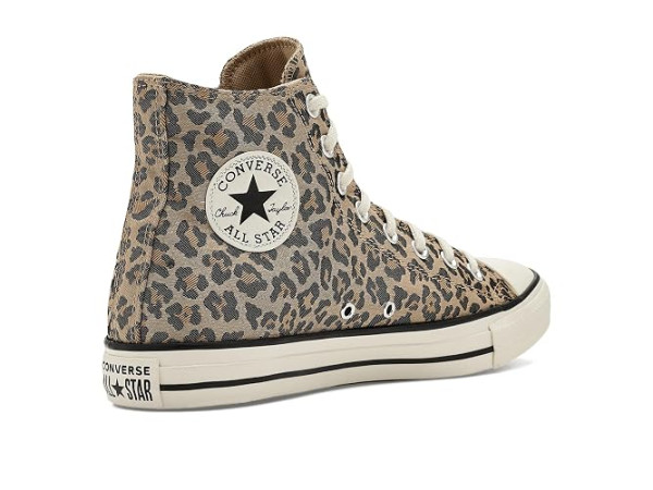 Converse Chuck Taylor All Star Leopard Jacquard High-Top Sneakers Converse Chuck Taylor All Star Leopard Jacquard High-Top Sneakers