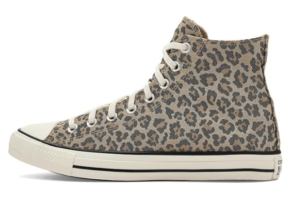 Converse Chuck Taylor All Star Leopard Jacquard High-Top Sneakers Converse Chuck Taylor All Star Leopard Jacquard High-Top Sneakers