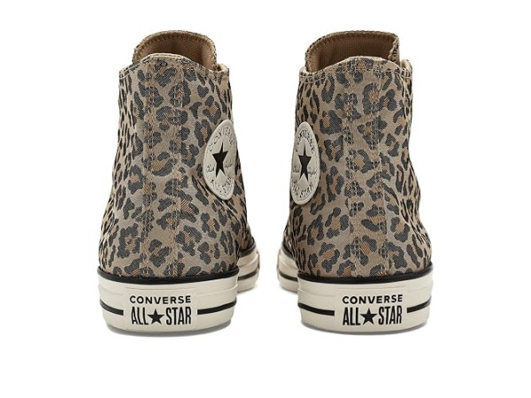 Converse Chuck Taylor All Star Leopard Jacquard High-Top Sneakers Converse Chuck Taylor All Star Leopard Jacquard High-Top Sneakers