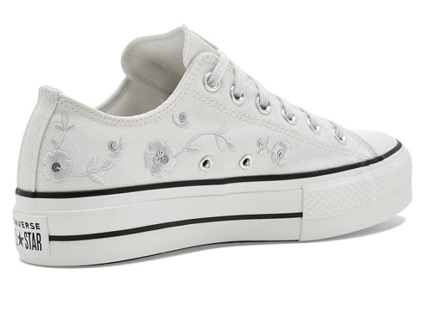 Converse Chuck Taylor All Star Lift Platform Sequin Flowers Low Top Sneakers Converse Chuck Taylor All Star Lift Platform Sequin Flowers Low Top Sneakers