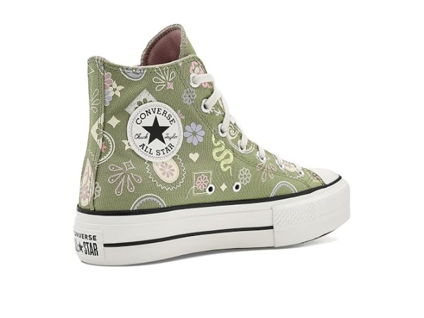 Converse Chuck Taylor All Star Lift Platform Paisley Pop High-Top Sneakers Converse Chuck Taylor All Star Lift Platform Paisley Pop High-Top Sneakers