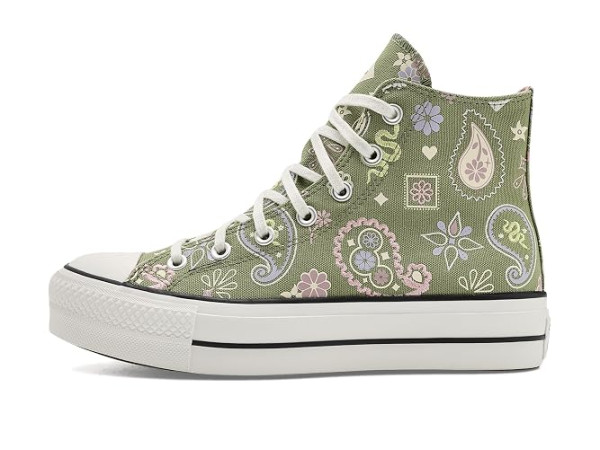 Converse Chuck Taylor All Star Lift Platform Paisley Pop High-Top Sneakers Converse Chuck Taylor All Star Lift Platform Paisley Pop High-Top Sneakers