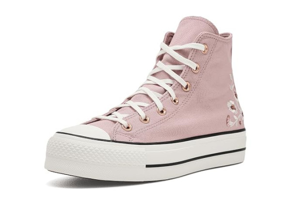 Converse Chuck Taylor All Star Lift Platform Sequin Flowers High-Top Sneakers