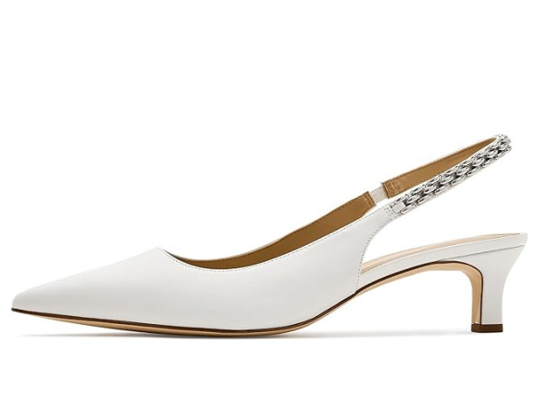 MICHAEL Michael Kors Marcia Kitten Sling Pumps MICHAEL Michael Kors Marcia Kitten Sling Pumps
