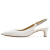 MICHAEL Michael Kors Marcia Kitten Sling Pumps MICHAEL Michael Kors Marcia Kitten Sling Pumps