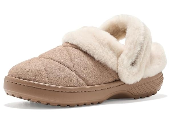 Crocs Classic Unfurgettable Lined Quilted Clogs, Fuzzy Slippers Crocs Classic Unfurgettable Lined Quilted Clogs, Fuzzy Slippers