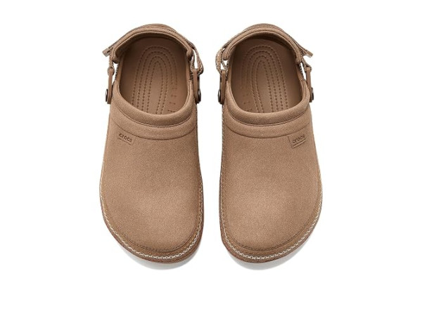 Crocs Classic Crafted Canvas Vegan Suede Stitch Clogs Crocs Classic Crafted Canvas Vegan Suede Stitch Clogs