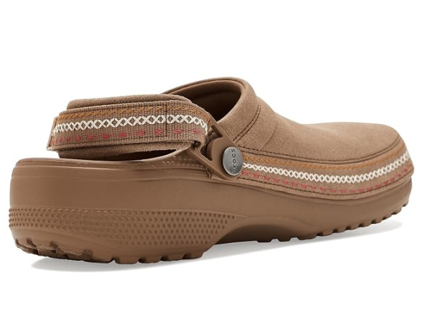 Crocs Classic Crafted Canvas Vegan Suede Stitch Clogs Crocs Classic Crafted Canvas Vegan Suede Stitch Clogs