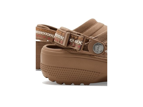 Crocs Classic Crafted Canvas Vegan Suede Stitch Clogs Crocs Classic Crafted Canvas Vegan Suede Stitch Clogs