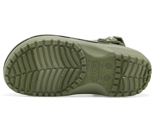 Crocs Classic Crafted Canvas Vegan Suede Stitch Clogs