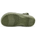 Crocs Classic Crafted Canvas Vegan Suede Stitch Clogs