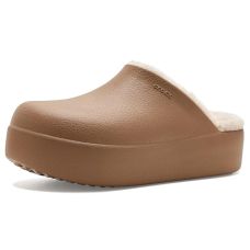 Crocs Dylan Platform Lined Clogs, Fuzzy Slippers
