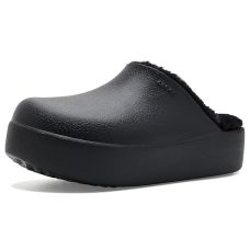 Crocs Dylan Platform Lined Clogs, Fuzzy Slippers