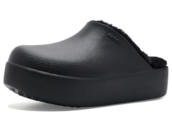 Crocs Dylan Platform Lined Clogs, Fuzzy Slippers