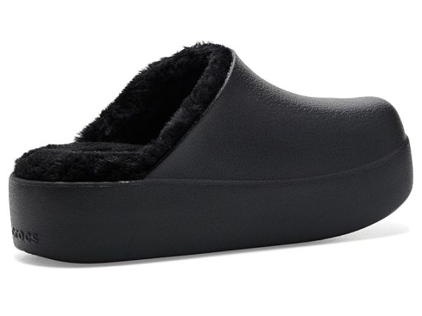 Crocs Dylan Platform Lined Clogs, Fuzzy Slippers