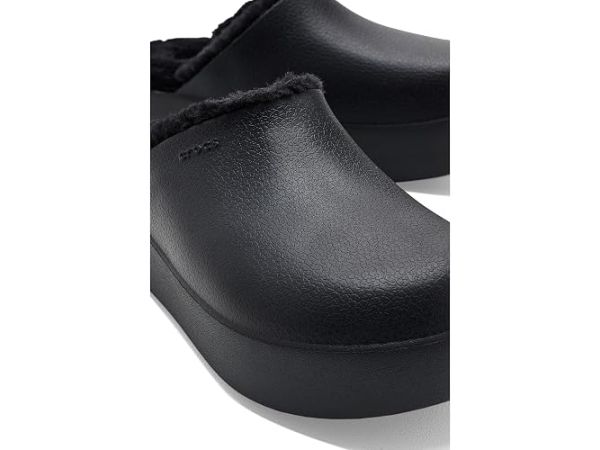 Crocs Dylan Platform Lined Clogs, Fuzzy Slippers