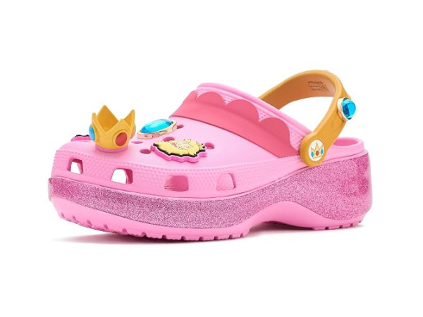 Crocs Princess Peach Classic Platform Clog